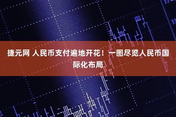 捷元网 人民币支付遍地开花！一图尽览人民币国际化布局